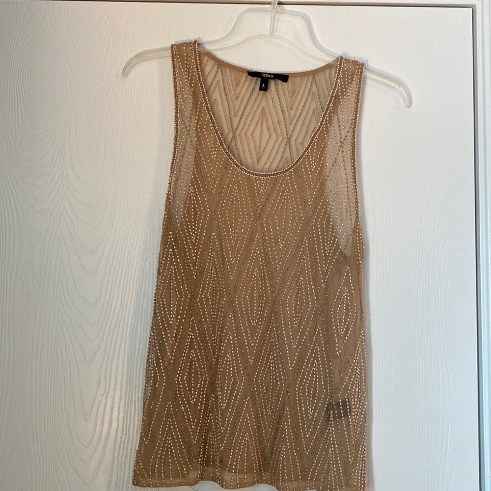 Buckle Black dressy tunic top